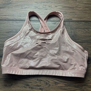 PINK Victoria's Secret Shimmer Bra in Light Pink
